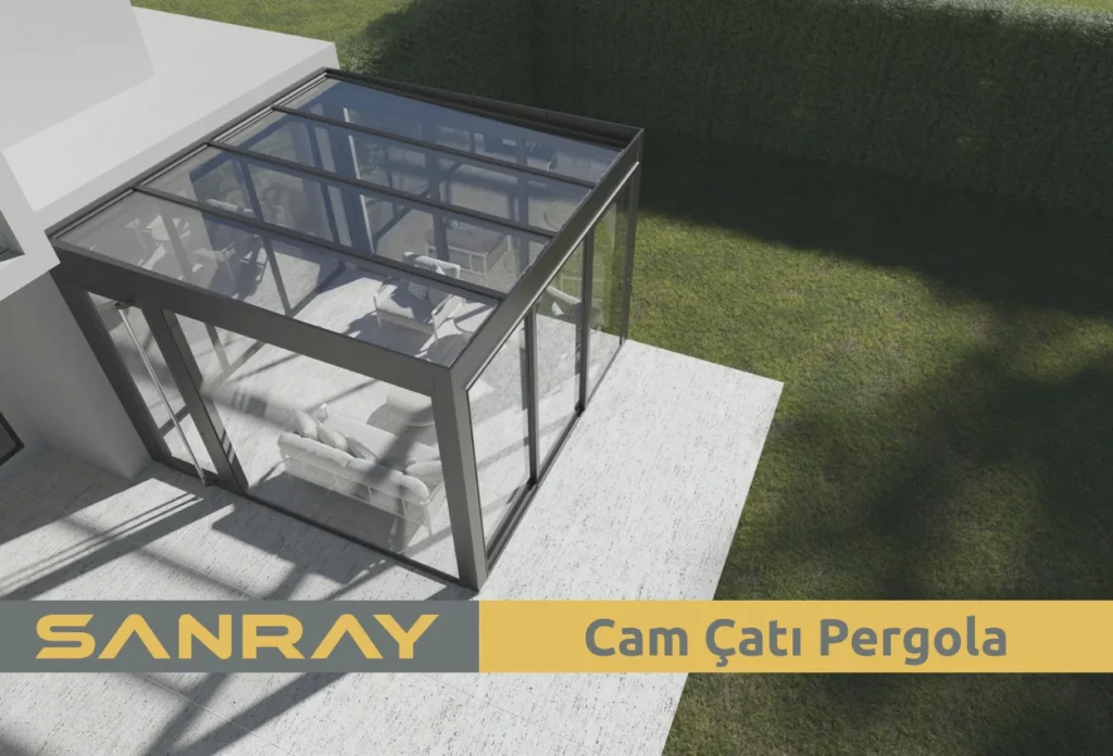 Cam Çatı Pergola